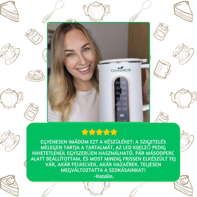 GreenMylk – Növényi Tejkészítő