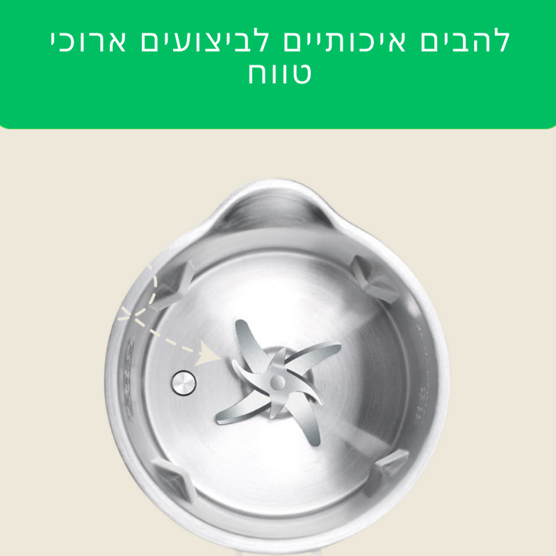 GreenMylk – מכשיר להכנת חלב צמחי